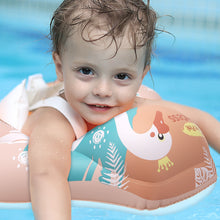 Load image into Gallery viewer, Travel Inflatable Baby Swim Float with Canopy (2-6 yrs old)