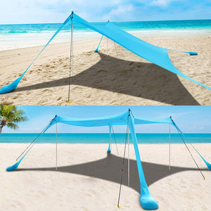 Sunshade Tent Support Poles